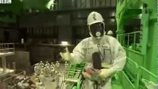 BBC News Inside Japans stricken Fukushima unit four nuclear reactor