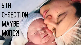 Multiple c-sections my story(my 5th!)  and maybe More Children!!! Recovery, pain level and more!