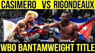 JOHN RIEL CASIMERO VS GUILLERMO RIGONDEAUX