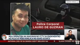 Bagong actual footage video sa barilan ng PDEA at QCPD