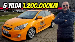 KM CANAVARLARI | 1.2 Milyon km Hyundai Accent Blue 1.4 LPG | Adamlar Bozulmayan Araba Yapmış