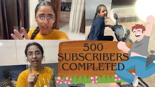 500 Subscribers complete 😃 | @Kambojfamcy |#vlog