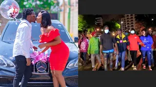 DIANA MARUA SURPRISED BAHATI KENYA WITH A MERCEDES BENZ AS VALENTINE'S GIFT NUMBER 14