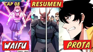 🔴🎮 Era un PERDEDOR hasta que el JUEGO que CREÓ se volvió REALIDAD | MANHWA RESUMEN (cap 8)