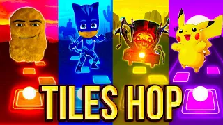 🔥Gegagedigedagedago 🆚 PJ Masks 🆚 Choo-Choo Charles 🆚 Pikachu x Tiles Hop Coffin dance🔥