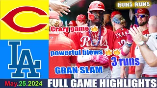 Cincinnati Reds Vs. Los Angeles Dodgers (05/25/24) INNINGS 3 +4TH GAME HIGHLIGHTS  | MLB Season 2024