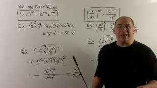 INTALG 1.6b: Exponent Rules (Part 2)