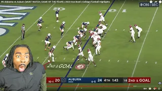 GAME OF THE YEAR!!! #8 Alabama vs Auburn 2023 Iron Bowl | College Football Highlights