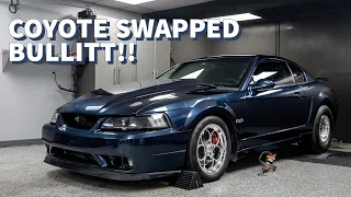 TRUE BLUE BULLITT with a SUPERCHARGED COYOTE! | Rob's New Stick Shift Racecar!