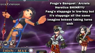 DFFOO [GL] - Frogs’ Banquet - Magic’s Deepest Chasm SHINRYU ~ (Fang, Yda, Queen)