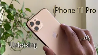 iPhone 11 Pro Gold Unboxing & First Look Hindi