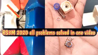RS3M 2020 Deep clean, tension,lubrication, spring and core setup | All problems solved