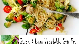 Vegetable Stir Fry With Mushrooms Recipe Quick & Easy Intermittent Fasting Meal Plan Ideas