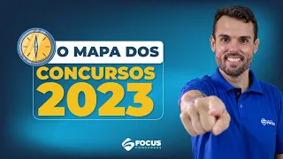 O mapa dos concursos 2023 - Com Júlio Raizer, Sidney Martins e professores convidados