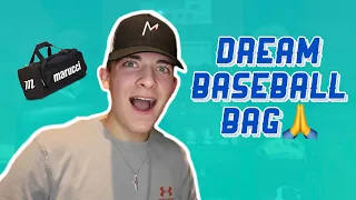 WHAT'S IN MY DREAM BASEBALL BAG?!?!