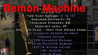 D2R Unique Items - Demon Machine (Chu-Ko-Nu)