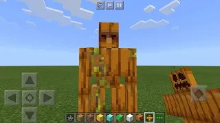 Special Golems vs Terrors (SirenHead, LightHead, SlenderMan, and more) in Minecraft PE