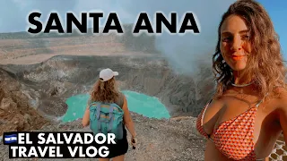 Hiking Santa Ana Volcano + Lake Coatepeque 🇸🇻 Backpacking El Salvador Travel Vlog