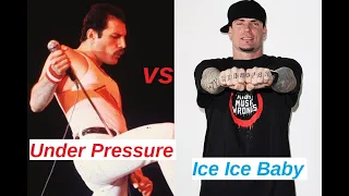 Under Pressure vs Ice Ice Baby