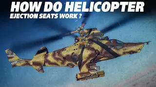How Do Ejection Seats In Helicopters Work Without Dicing Up The Pilot ??
