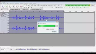 Добавить эффект "Эхо" в аудиозапись при помощи Audacity