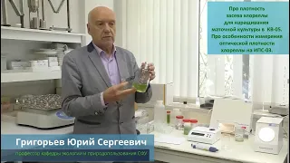 О плотности засева хлореллы для наращивания маточной культуры в КВ-05.