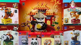 Unboxing and Review of Dreamworks Kung Fu Panda 4 Pantasy Buildable Collection Figures
