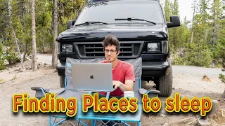 Easy Places to Sleep in your van with Google Maps | Stealth Camping Secrets