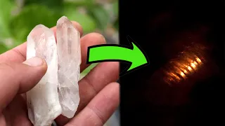 THIS is what happens when you rub CRYSTALS together