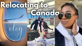 VLOG🇨🇦 Relocating to Canada, getting our visas, Ethiopian airlines travel, transits, life in Toronto