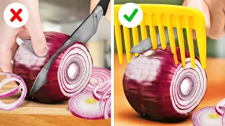 Maneiras criativas de cortar e descascar frutas e vegetais