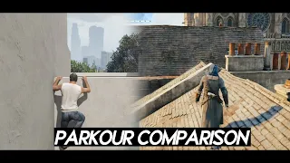 Rockstar Games VS Ubisoft Games PARKOUR Comparison 2021 | Which company does it better?