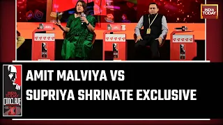 Amit Malviya Vs Supriya Shrinate On Social Media Narratives | India Today Conclave 2023