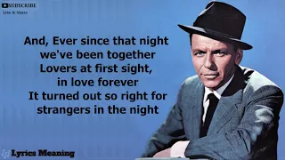 Frank Sinatra - Strangers In The Night | Lyrics Meaning | @FrankSinatra