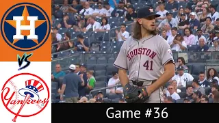 Astros VS Yankees Condensed Game 5/8/24