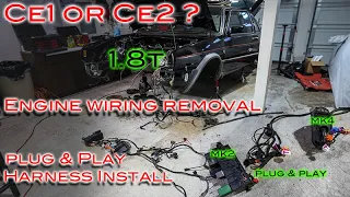 How to tell if your MK2 is CE1 or CE2 | What wires to Remove | Plug & Play harness Install Pt.2