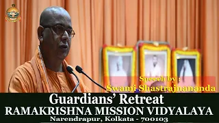Speech by Swami Shastrajnanandaji Maharaj, Secretary, Ramakrishna Mission Saradapitha, Belur