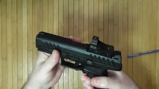 Beretta APX A1 Disassembly with Decocker Button