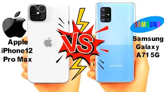 Apple iPhone 12 Pro Max vs Samsung Galaxy A71 5g What’s the Difference in Price, Specifications