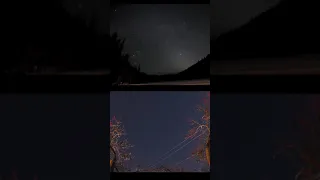 Difference in light pollution