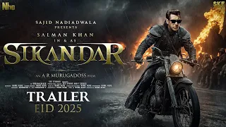 Sikandar Movie Trailer | Announcement | Salman Khan, Rashmika Mandanna, Sathyaraj | 2025