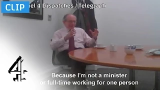 Malcolm Rifkind | Politicians For Hire | Channel 4