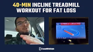 40-Min Incline Treadmill Workout [That's actually fun] - Movie Star Body Program