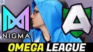 Triple RAMPAGE in Omega League Group Stage -NIGMA w/o KUROKY vs ALLIANCE