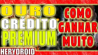 COMO CONSEGUIR MUITO OURO, CREDITO, PREMIUM, XP, E ARMAS - DICAS PARA INICIANTES