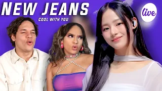 VOCALSSS! Waleska & Efra react to NewJeans - “Cool With You” Band LIVE Concert