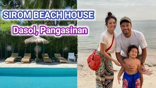 DEREK RAMSAY ELLEN ADARNA CELEBRATE 1ST ANNIVERSARY AT SIROM BEACH HOUSE DASOL, PANGASINAN.