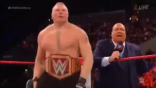 Brock Lesnar Vs Braun Strowman Full Match HD