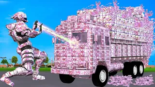 जादुई मनी ट्रक रोबोट Magical Money Truck Robo Hindi Kahaniya Stories हिंदी कहनिया Hindi Comedy Video