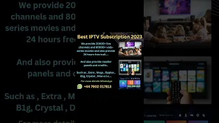 Best IPTV Subscription 2023